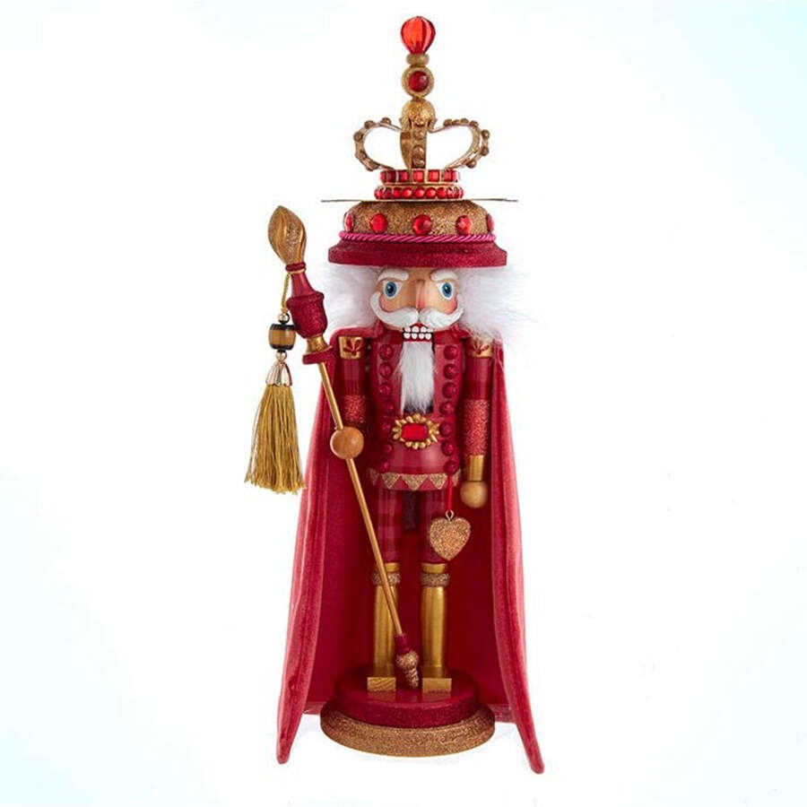 Hollywood Nutcracker Coral King - Boxed by Kurt Adler-1