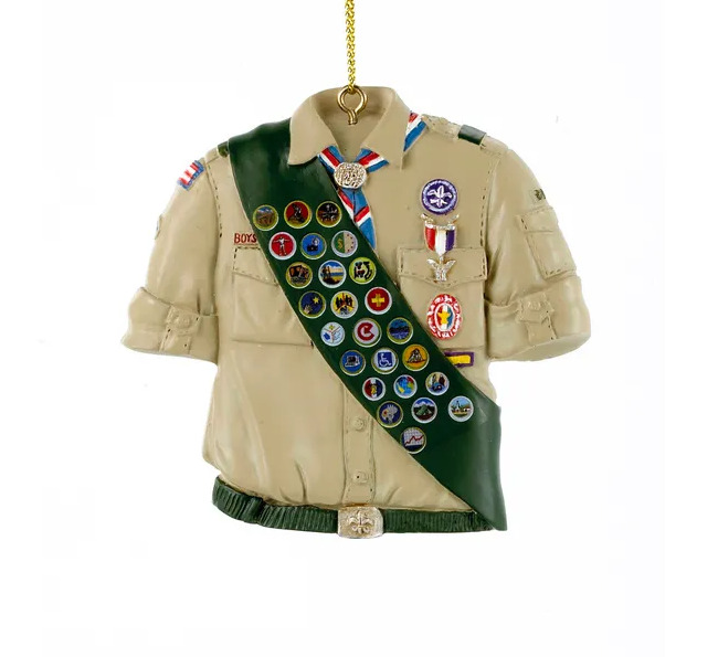 Boy Scouts Boy Scout Shirt With Sash - No Box by Kurt Adler-1