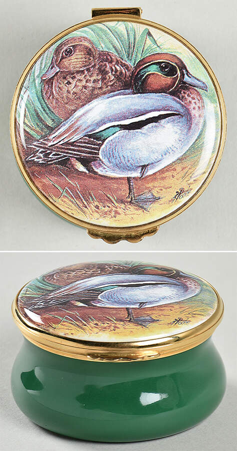 Kingsley Enamels Boxes Mallard Ducks - No Box by Kingsley Enamels-1