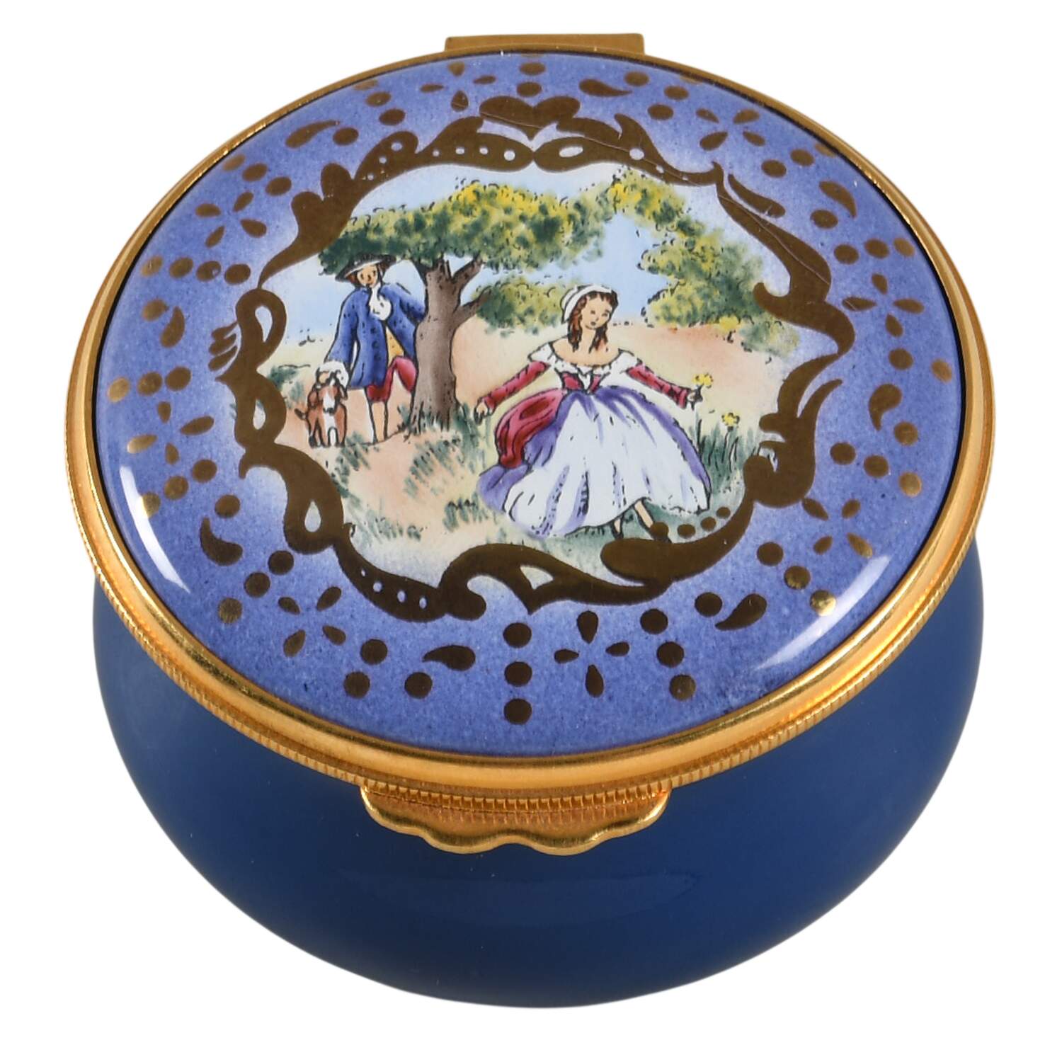 Kingsley Enamels Boxes Victorian Couple - Boxed by Kingsley Enamels-1