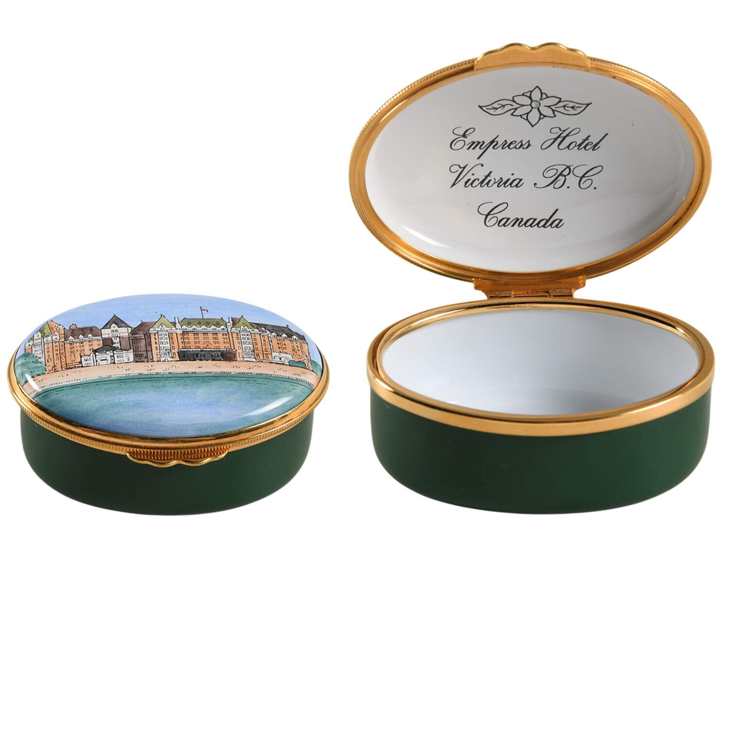 Kingsley Enamels Boxes Empress Hotel Victoria B.C. - Boxed by Kingsley Enamels-1