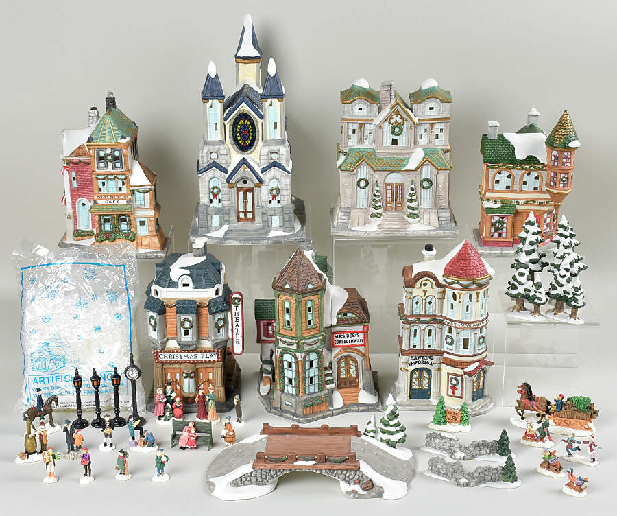 Victorian Village 42-Piece Victorian Village - Boxed by Kirkland's-1