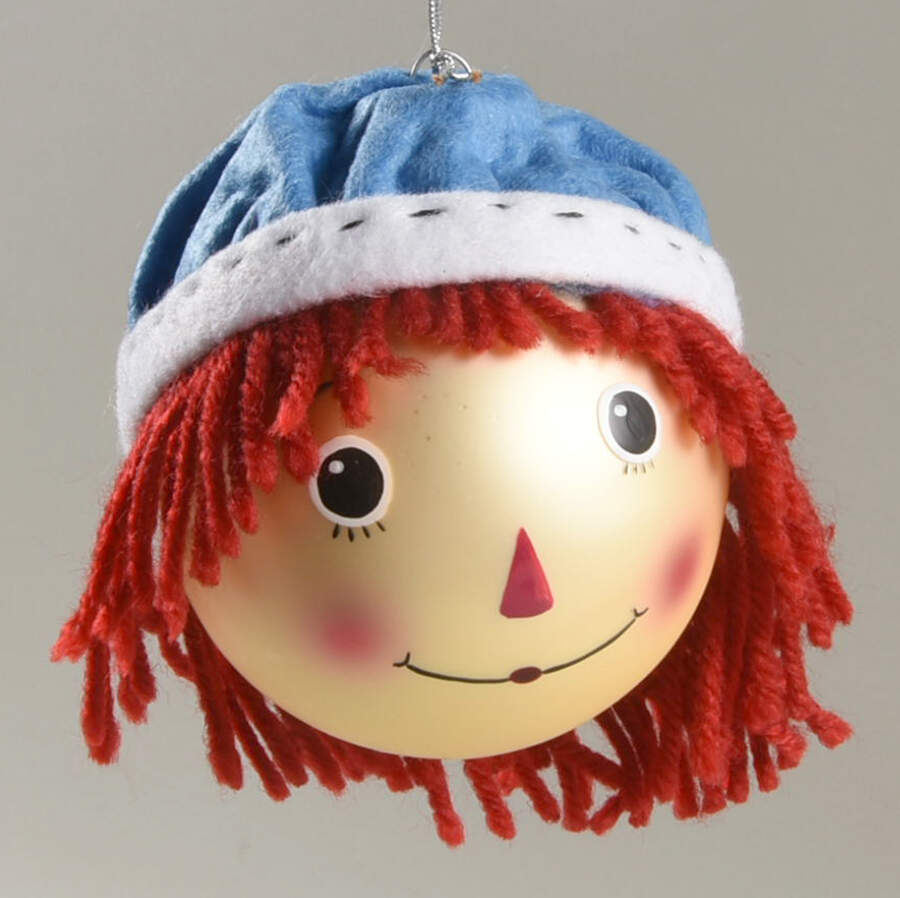 Raggedy Ann & Andy Raggedy Andy Head - No Box by Kurt Adler-1