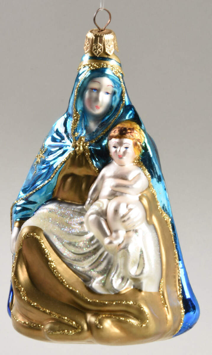 The Vatican Library Collection Madonna  & Child - No Box by Kurt Adler-1