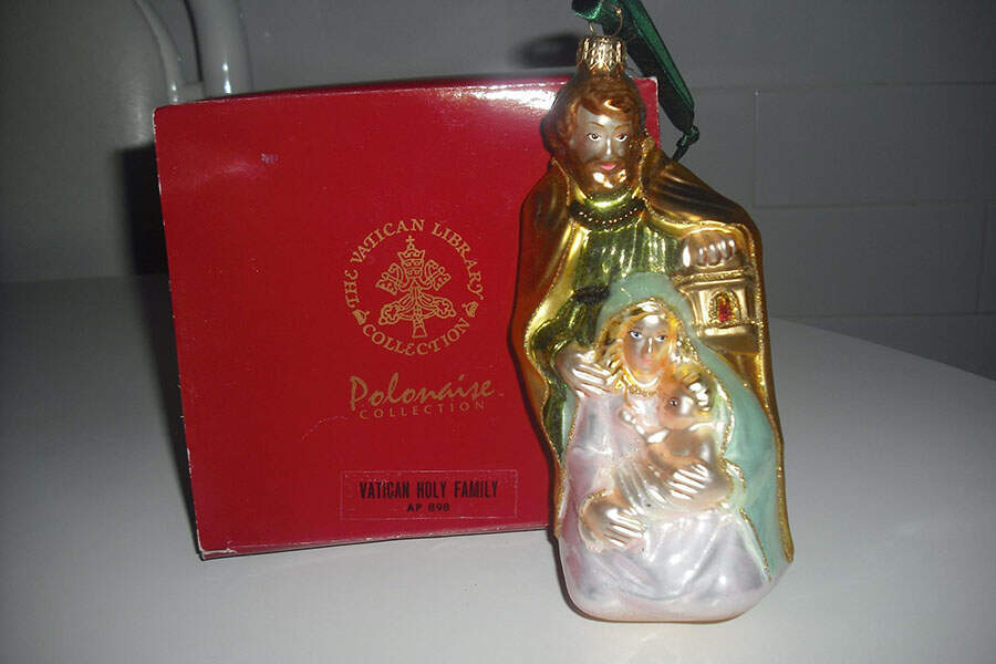 The Vatican Library Collection Vatican Holy Family - With Box by Kurt Adler-1