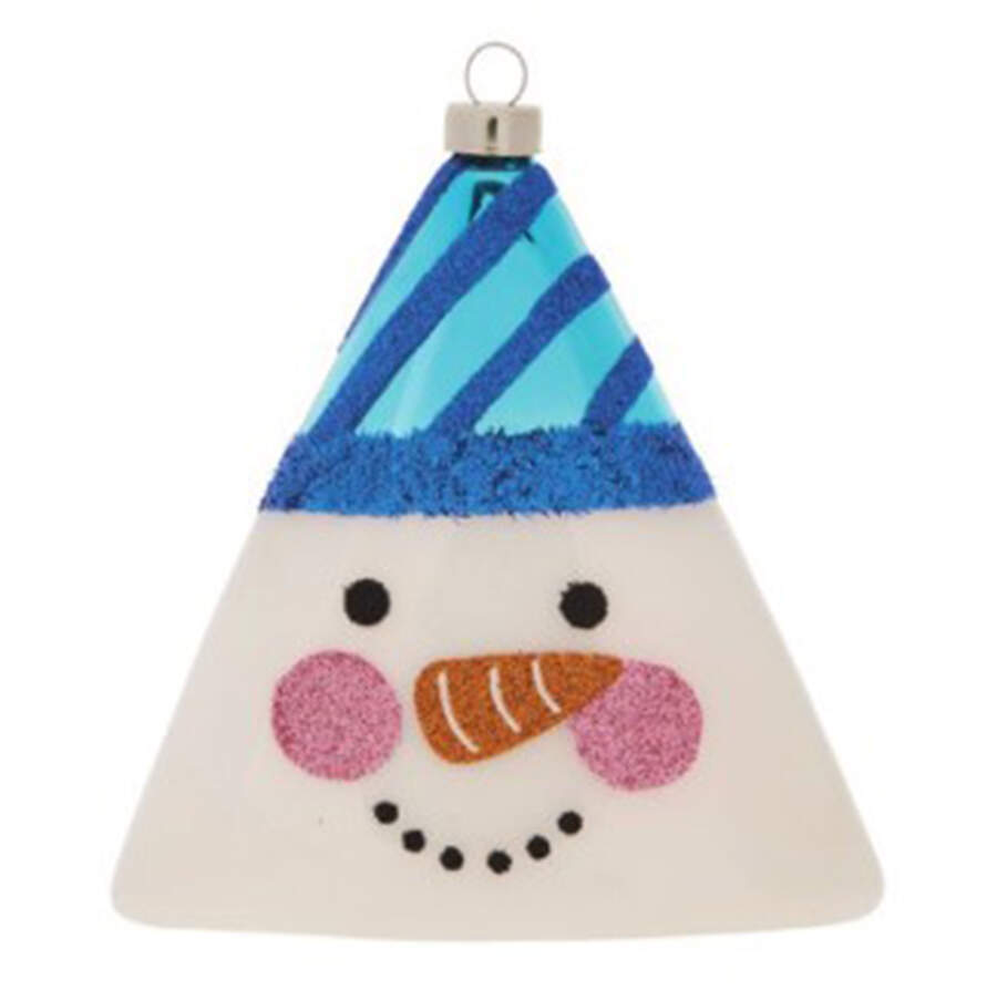 Holiday Cheer Smiling Snowman - No Box by Kat & Annie-1
