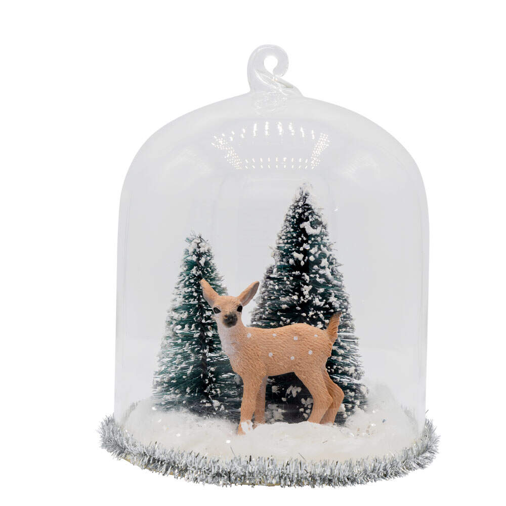 Holiday Cheer Winter Wonderland Cloche - No Box by Kat & Annie-1