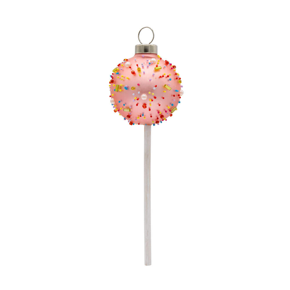 Brilliant Brights Pink Sprinkle Cake Pop - No Box by Kat & Annie-1