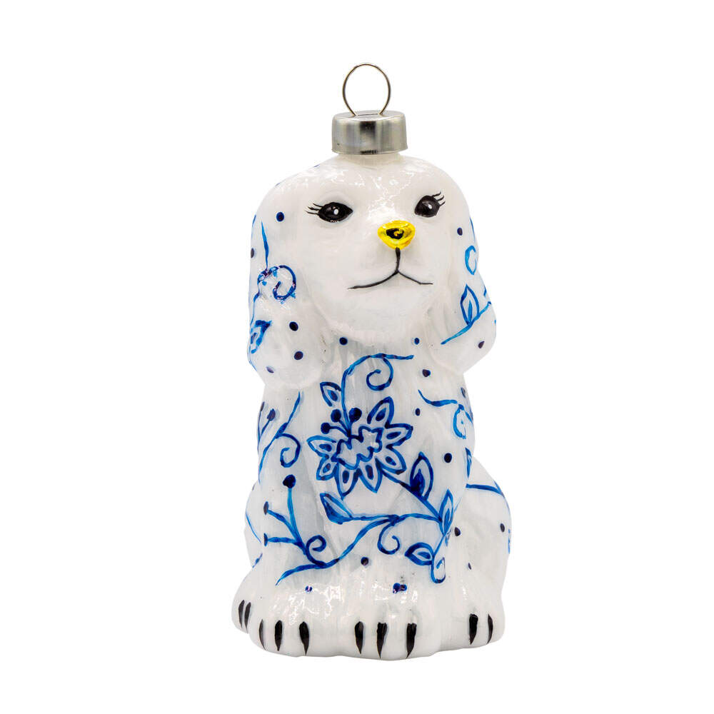Brilliant Brights Chinoiserie Dog - No Box 108 by Kat & Annie-1