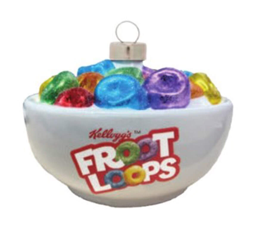 Kellogg's Brands Froot Loops Cereal Bowl - No Box by Kat & Annie-1