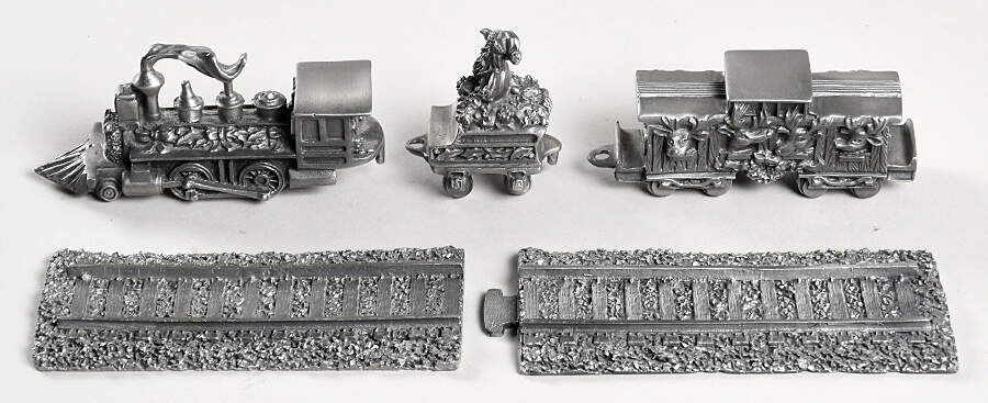 Holiday Express Train Express Train - Set Of 5 - No Box by Kirk Stieff-1