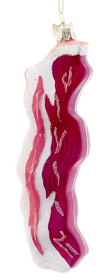Food Gourmet Bacon Strip - No Box by Kurt Adler-1