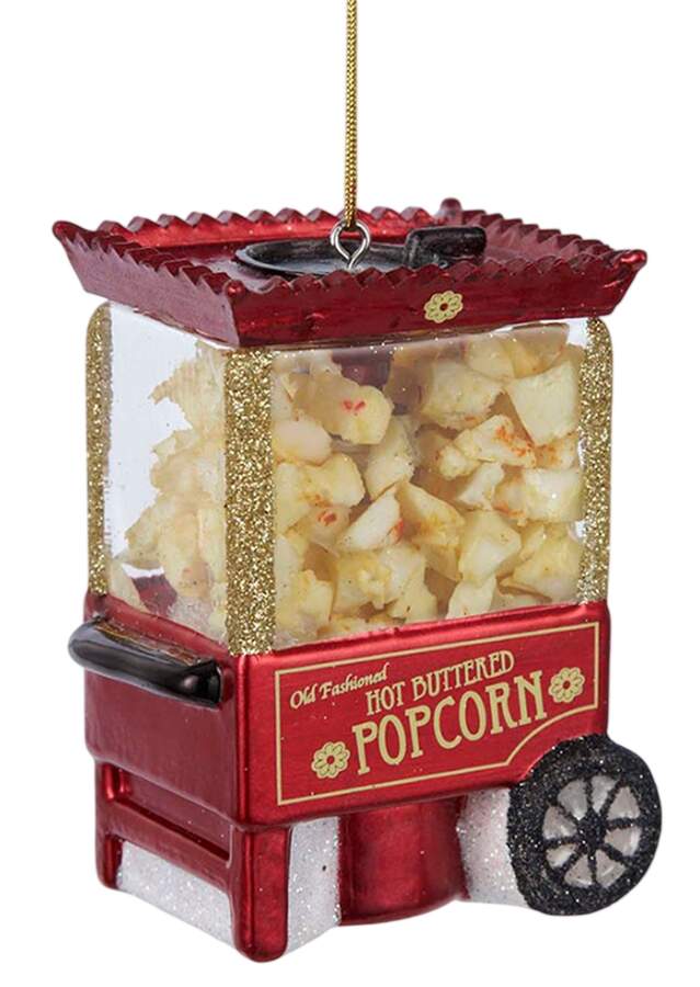 Food Gourmet Popcorn Machine - No Box by Kurt Adler-1