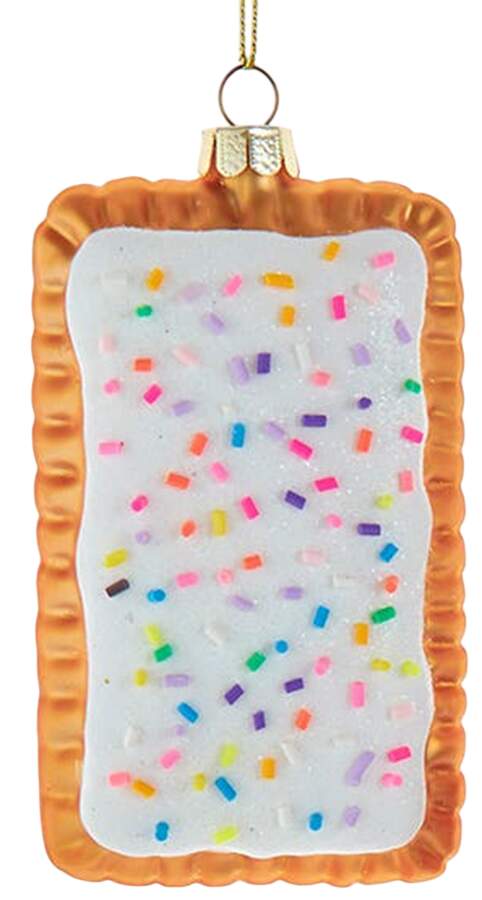 Food Gourmet Toaster Pastry-Rainbow Sprinkles - No Box 61a by Kurt Adler-1