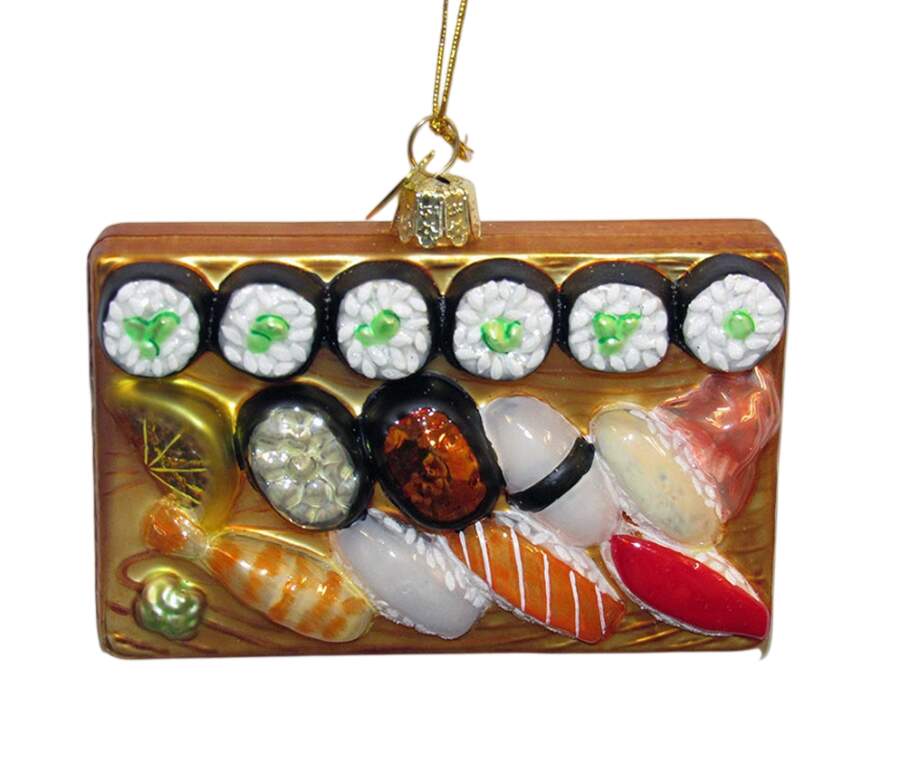 Food Gourmet Sushi Platter - No Box by Kurt Adler-1