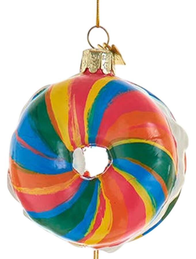 Food Gourmet Rainbow Bagel - No Box 52b by Kurt Adler-1