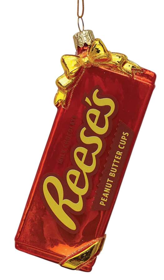 Hershey's Ornaments Reese's Cups With A Bow - No Box by Kurt Adler-1