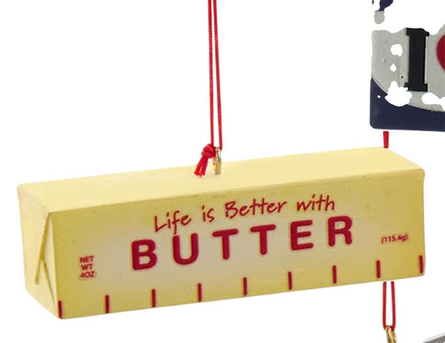 Food Gourmet Life Is Better With Butter - No Box by Kurt Adler-1