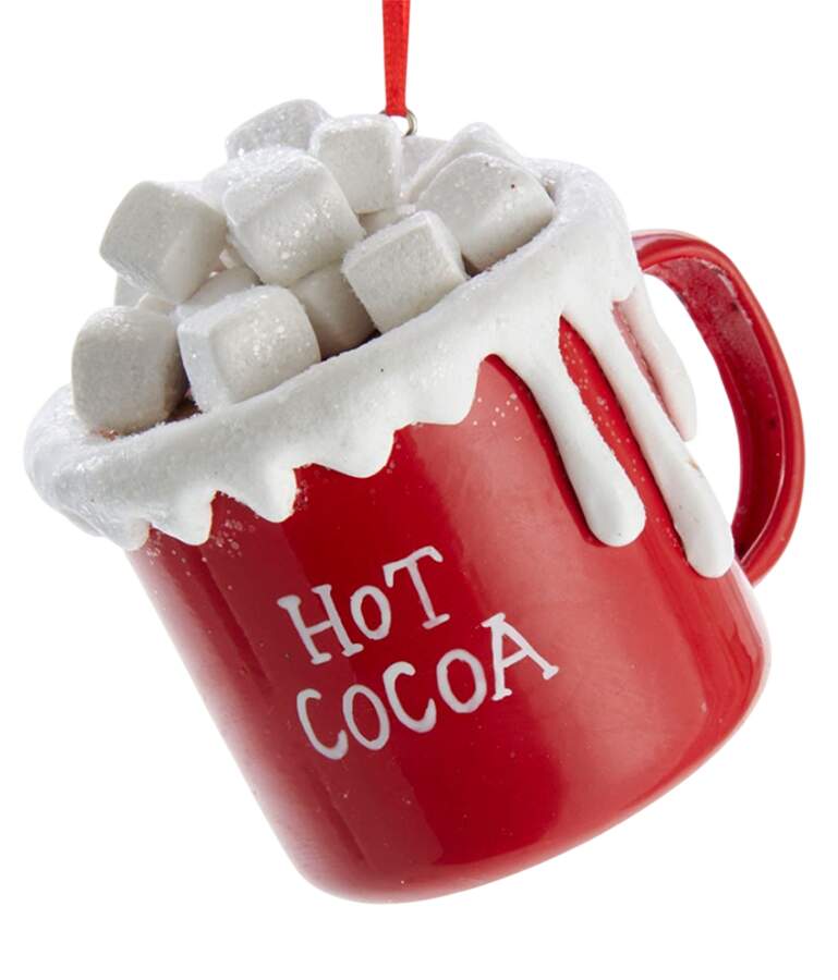Food Gourmet Hot Cocoa With Marshmallows - No Box by Kurt Adler-1