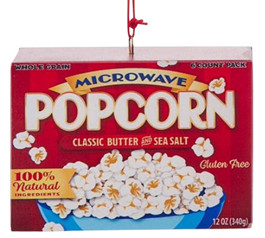 Food Gourmet Box Of Microwave Popcorn - No Box 79a by Kurt Adler-1