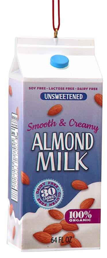 Food Gourmet Milk Carton-Almond Milk - No Box 74c by Kurt Adler-1