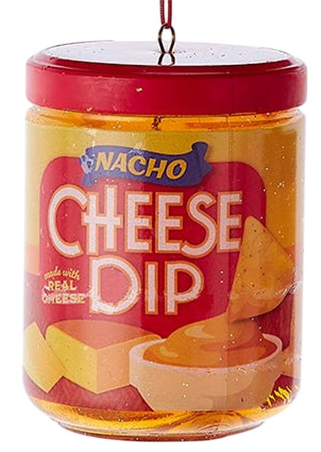 Food Gourmet Jar Of Cheese Dip - No Box 62c by Kurt Adler-1