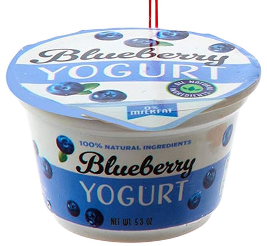 Food Gourmet Yogurt Cup-Blueberry - No Box 60b by Kurt Adler-1