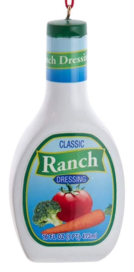 Food Gourmet Dressing Bottle-Ranch - No Box 47b by Kurt Adler-1