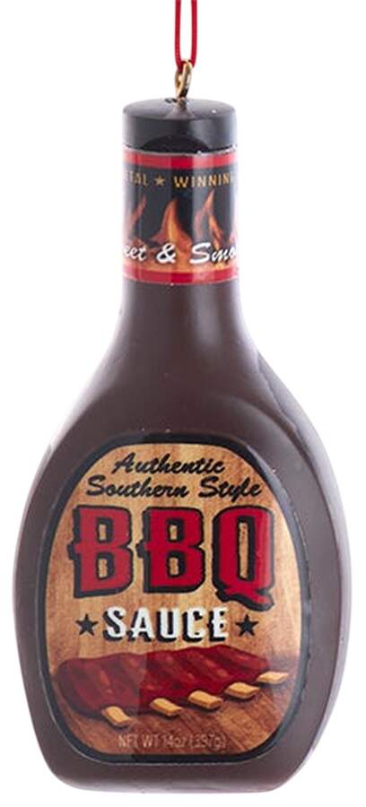 Food Gourmet Dressing Bottle-Bbq Sauce - No Box 47a by Kurt Adler-1