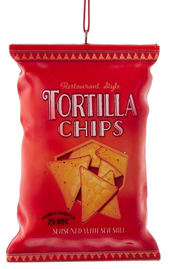 Food Gourmet Bag Of Tortilla Chips - No Box by Kurt Adler-1