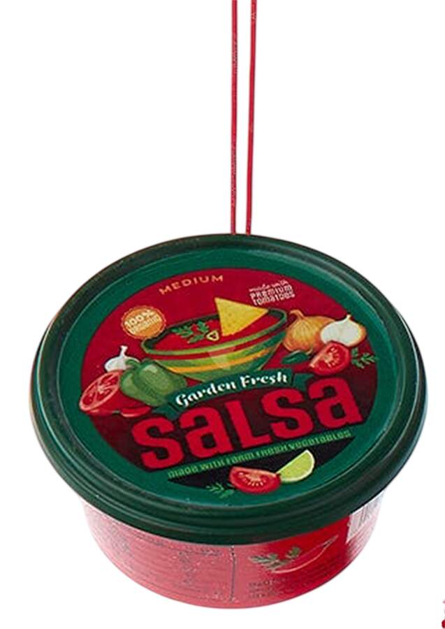 Food Gourmet Container Of Salsa - No Box by Kurt Adler-1