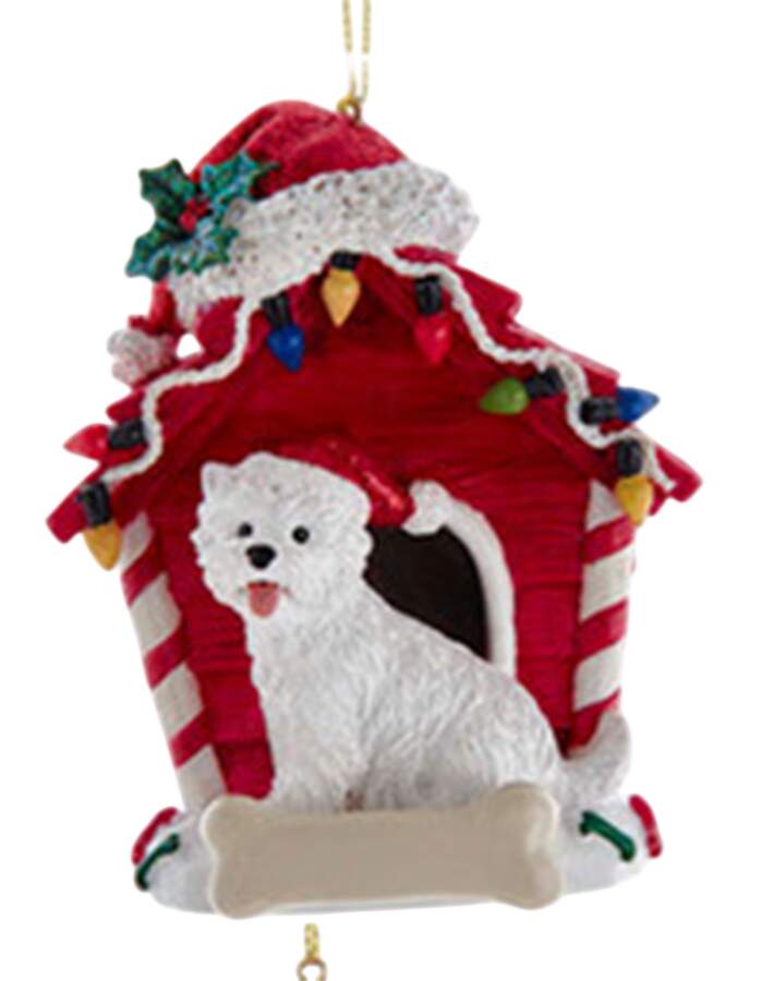 Dog Breeds in Doghouses West Highland White Terrier - No Box by Kurt Adler-1