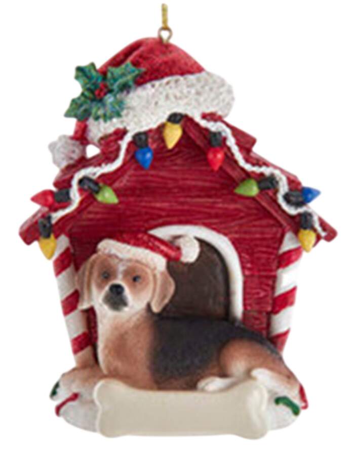 Dog Breeds in Doghouses Beagle - No Box by Kurt Adler-1