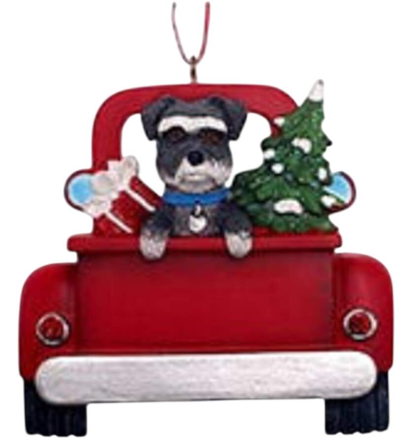 Dog Breeds in Trucks Schnauzer - No Box by Kurt Adler-1
