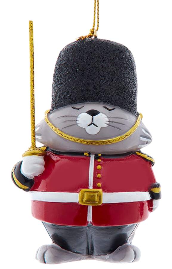 Pet Parade (Resin) British Cat- Beefeater - No Box 98b by Kurt Adler-1