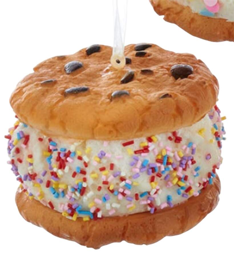 Santa's Cookie Bakery Ice Cream Cookie Sandwich- B - No Box Nb58b by Kurt Adler-1