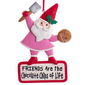 Santa's Cookie Bakery Santa Chef- Chocolate Chips - No Box 80b by Kurt Adler-1