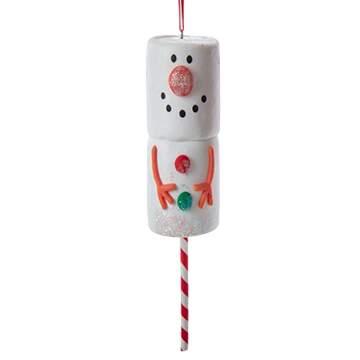 Santa's Cookie Bakery Marshmallow Snowman Lollipop - No Box Nb71a by Kurt Adler-1