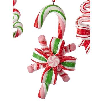 Santa's Cookie Bakery Peppermint Candy Lollipop- F - No Box by Kurt Adler-1