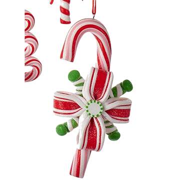 Santa's Cookie Bakery Peppermint Candy Lollipop- D - No Box by Kurt Adler-1