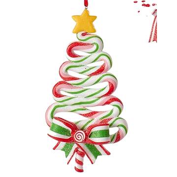 Santa's Cookie Bakery Peppermint Candy Lollipop- A - No Box by Kurt Adler-1