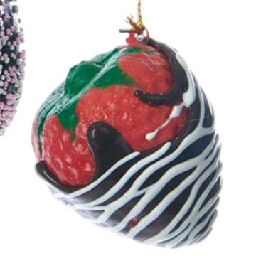 Santa's Cookie Bakery Chocolate Strawberry Style F - No Box by Kurt Adler-1