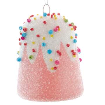 Santa's Cookie Bakery Pink Frosted Gumdrop - No Box by Kurt Adler-1