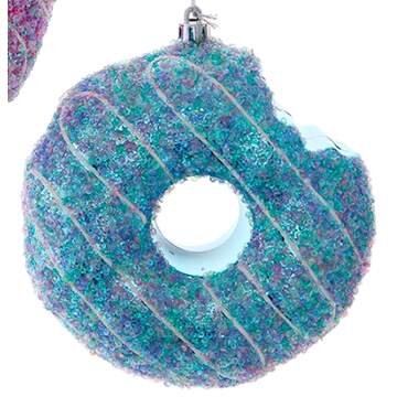 Santa's Cookie Bakery Two Tone Purple Gumdrop - No Box by Kurt Adler-1
