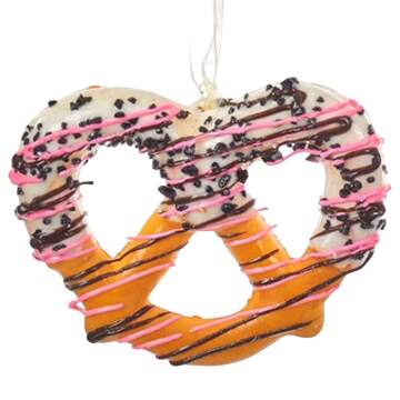 Santa's Cookie Bakery Twisted Pretzel Style C - No Box by Kurt Adler-1