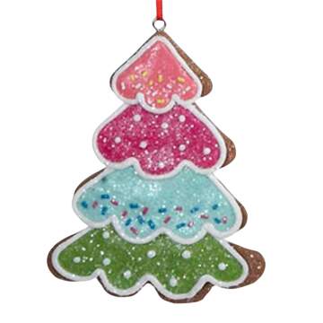 Santa's Cookie Bakery Gingersnap Cookie Tree - No Box by Kurt Adler-1
