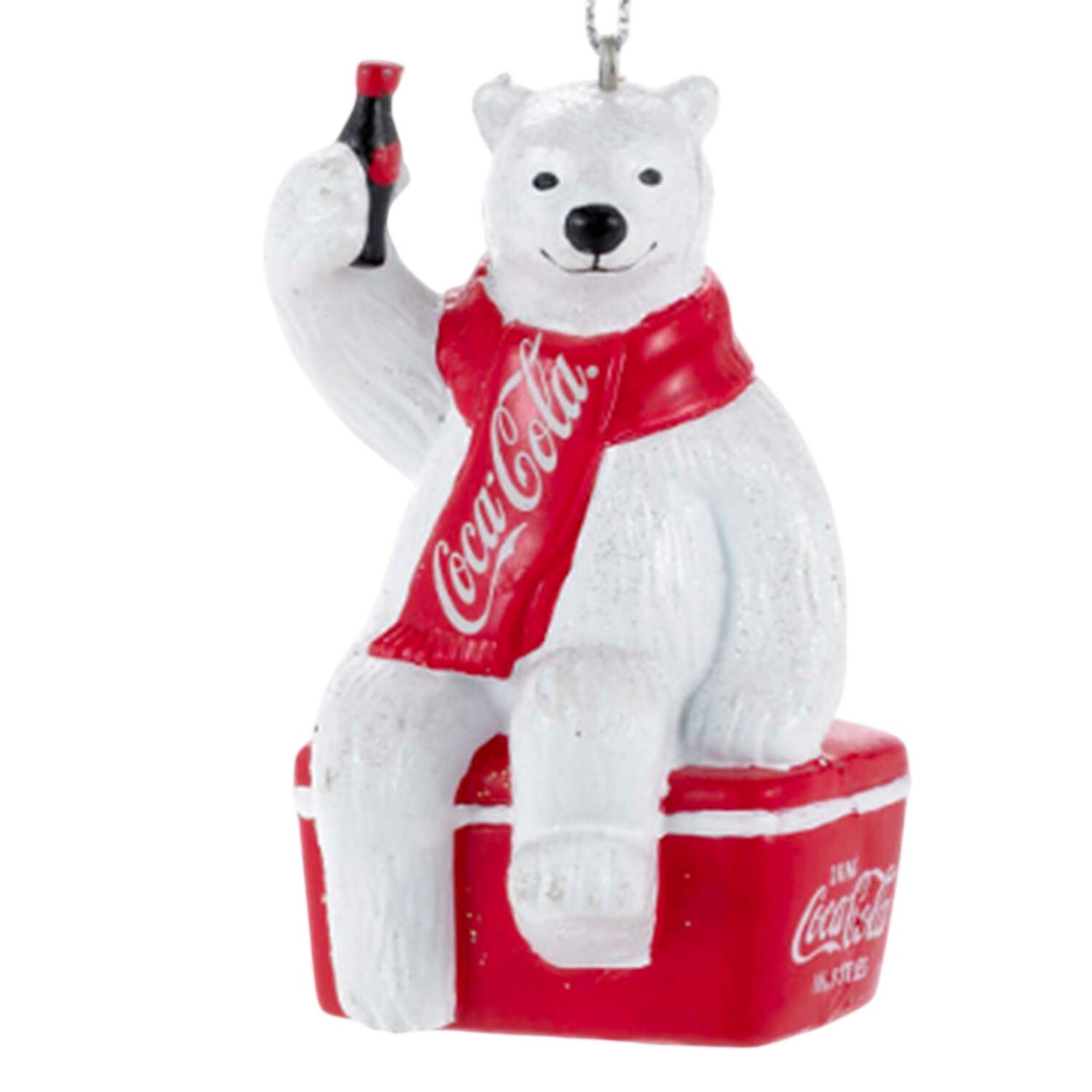 Coca Cola Bear-On Cooler - Boxed by Kurt Adler-1