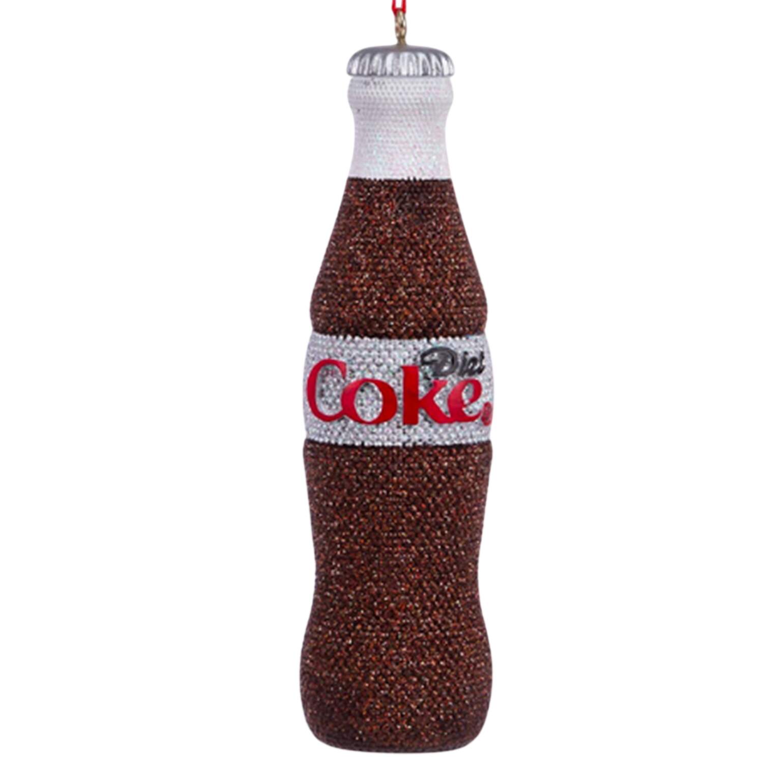 Coca Cola Beaded Diet Coke Bottle - Boxed by Kurt Adler-1