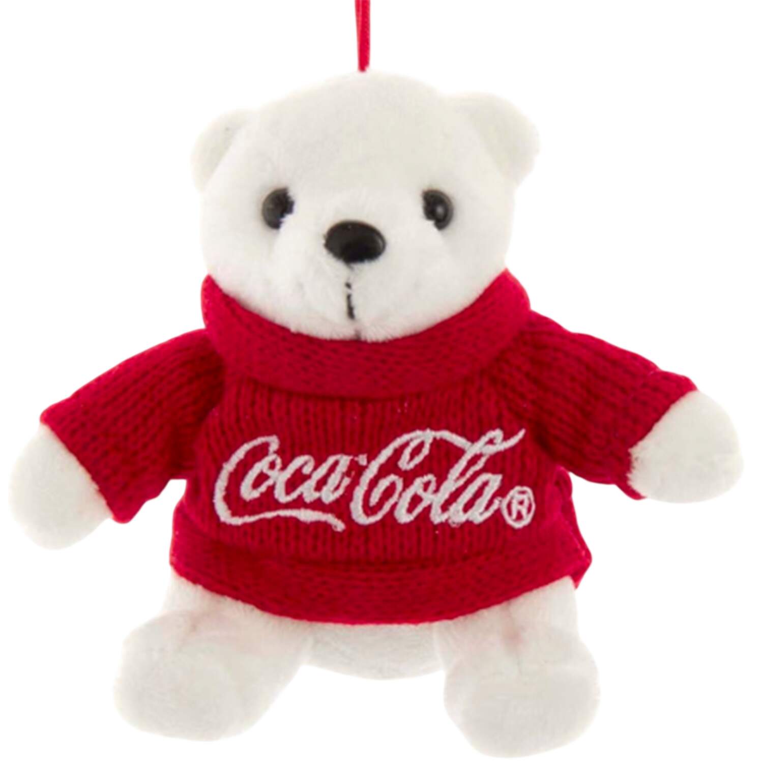 Coca Cola Bear With Red Sweater - Boxed by Kurt Adler-1