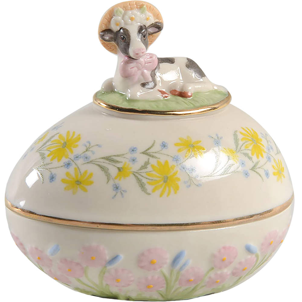 Annual Easter Egg Box Spring Time Calf - Boxed by Lenox-1